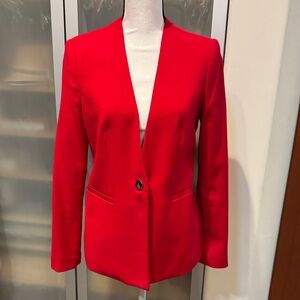 The Limited Vibrant Red Blazer